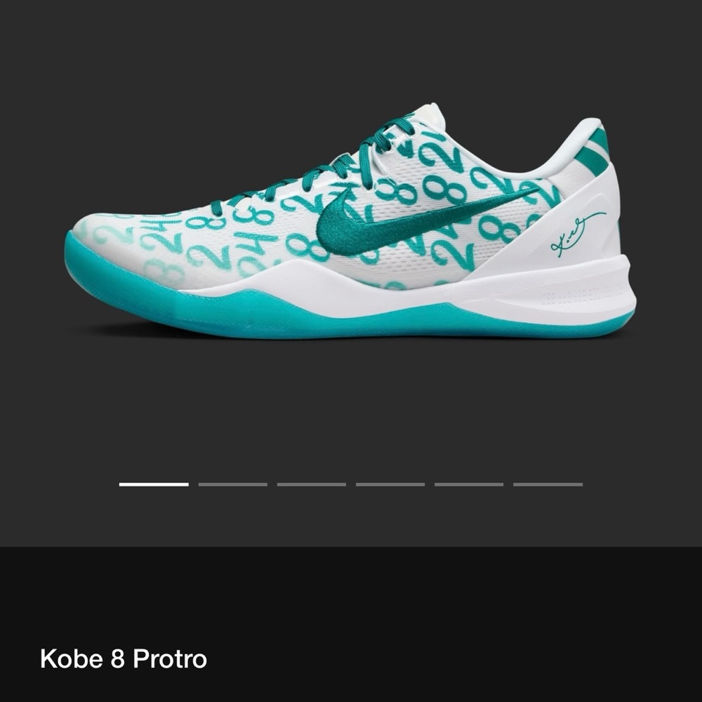 Nike Kobe 8 Protro ‘Aqua’ Men’s Size (10.5) In Hand